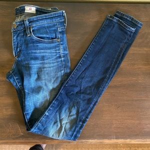 AG Low Rise Skinny Jeans
